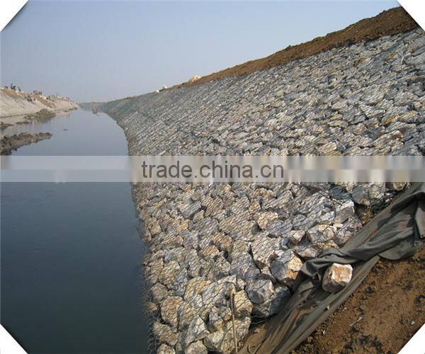 80*100mm mesh size 2*1*1 high quality gabion retaing wall