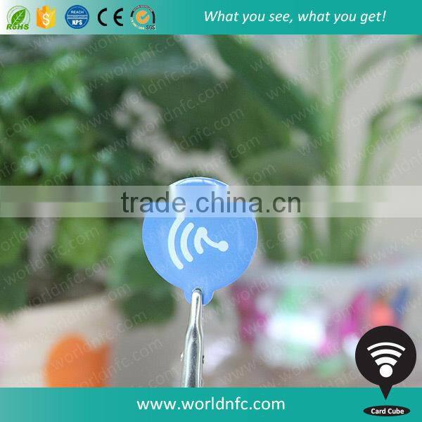 Diameter 30MM NTAG21X Serial Epoxy NFC Tag For Android Phones