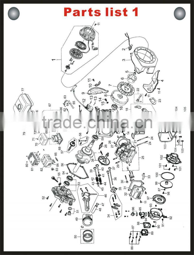 portable petrol water pump