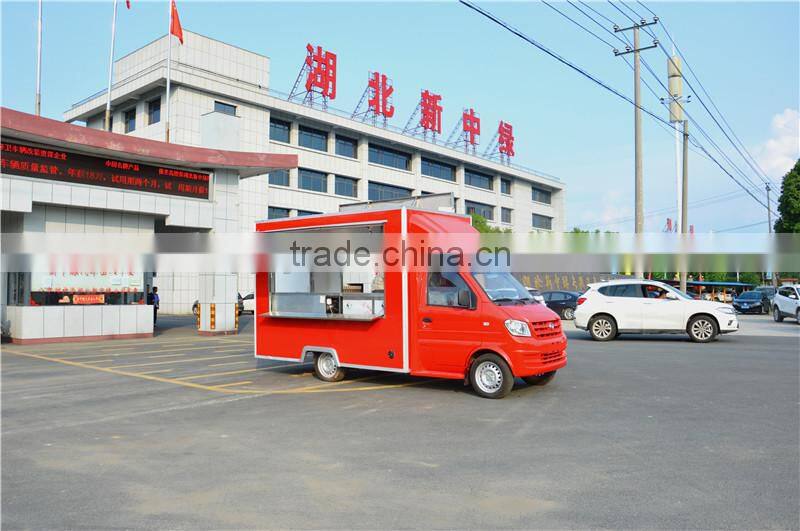 Newest truck Dongfeng mobile food truck for sale