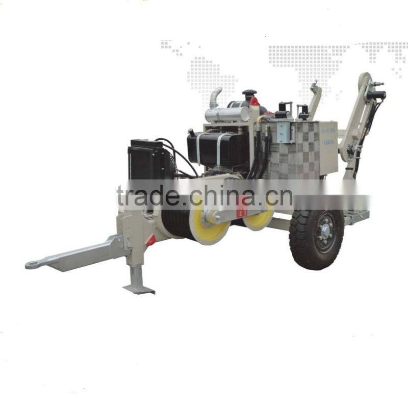 SA-YQ60 60KN/6Ton hydraulic cable puller machine