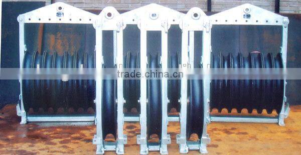 Pulley electric wires,Hanging Type Cable Block,Large diameter cable tackle pulley