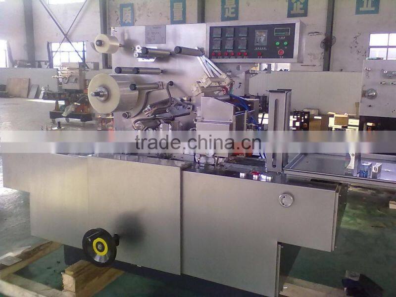 Model 2000A Cellophane overwrapping machine, perfume box cellophane wrapping machine