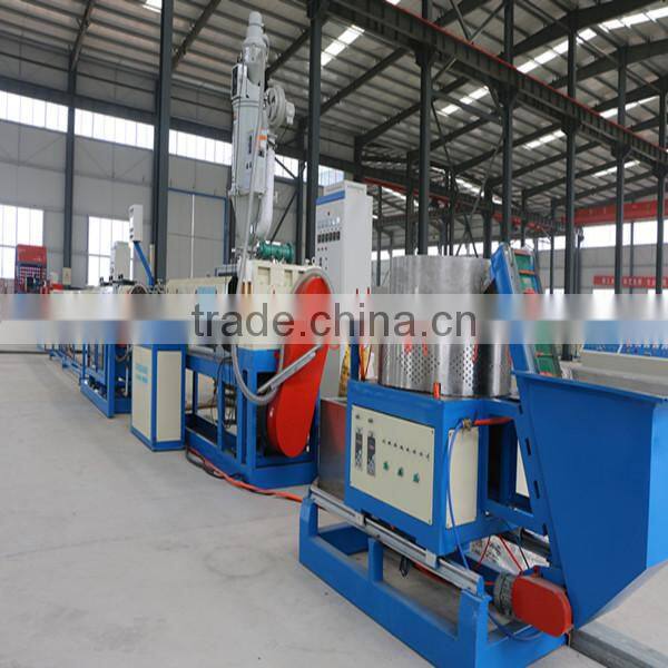 Plastic inlaid flat emitter drip irrigation tape machine with high efficiency