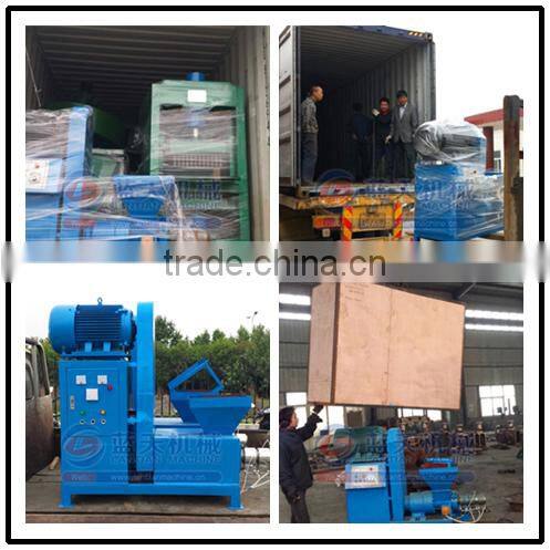 Sawdust briquette machine for making charcoal wood