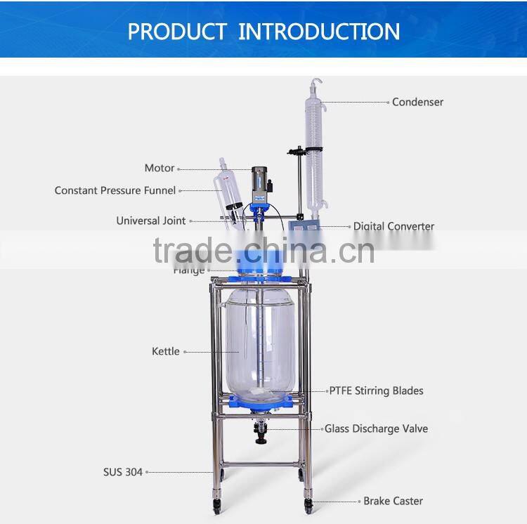 EXSF Explosion-proof Glass Reactor Distillation Kits