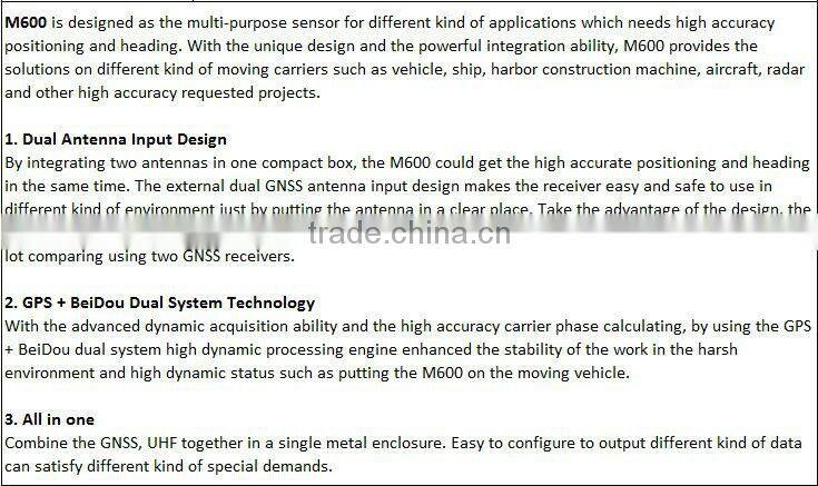 GNSS Sensors GPS RTK M600
