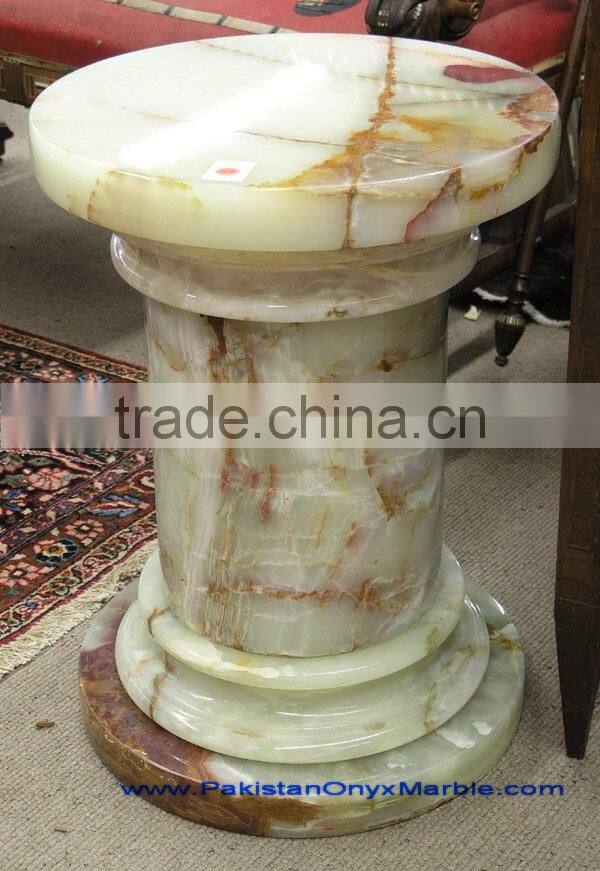 Handemade Good Price High quality Western MULTI GREEN ONYX PEDESTALS COLLECTIONS