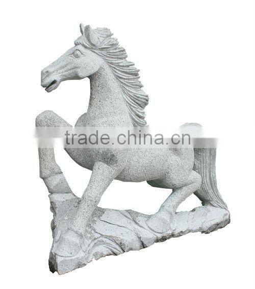 Granite Stone Sculpture Horse