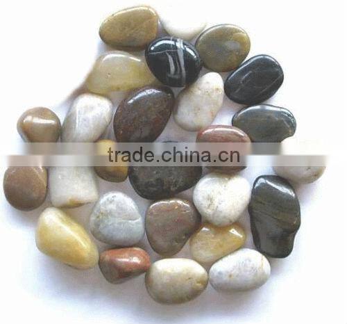 Natural Multicolor pebble stone