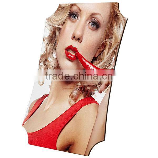 2015 New Arrival Best Selling Best Printing effect Vibrant color Sublimation Hardboard Blank Photo Frame