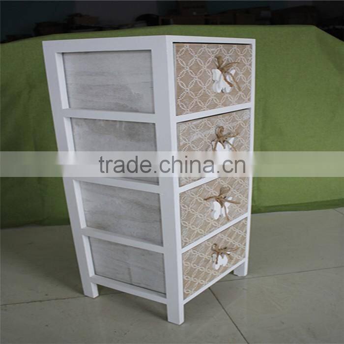 Unfinished multi-function wood ambry for four hole