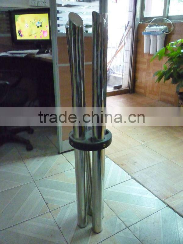 Factory price tempered glass folding dining tables