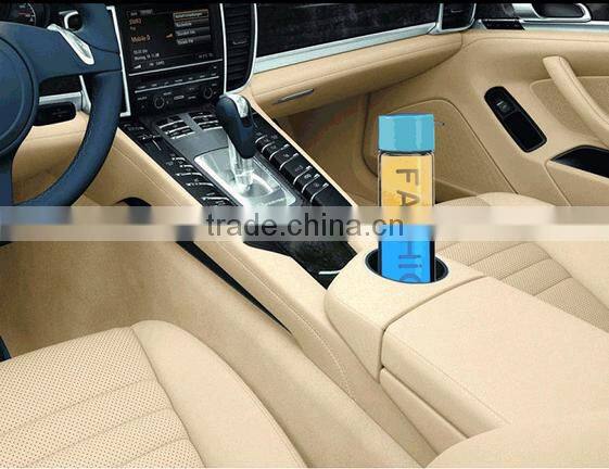 2016 Hot sale borosilicate mineral water glass bottle private label