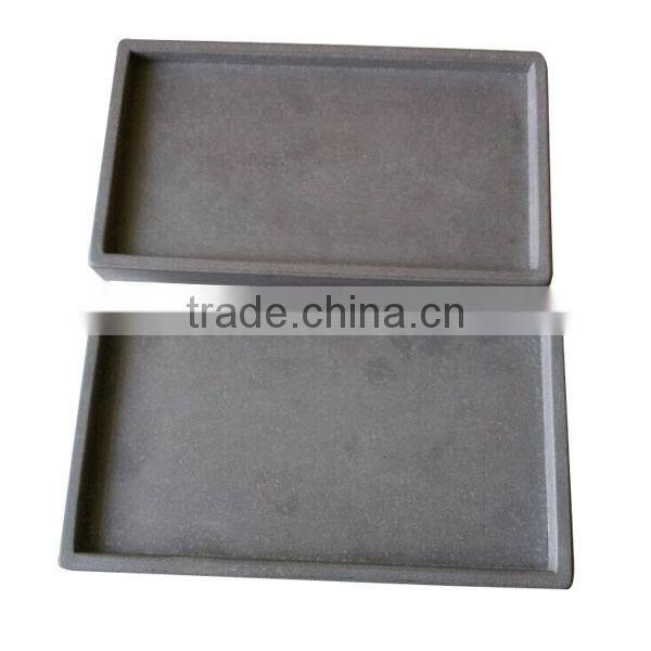 Luxury vintage storage rectangular tray Home and hotel marble tray