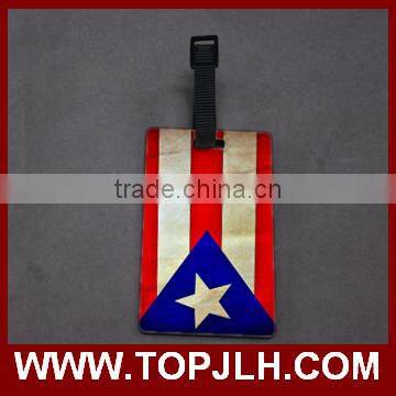 Promotional gift MDF Luggage Tag with Custom Logo for Wholesale