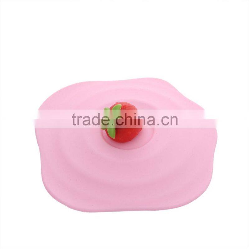 All kinds of cute shape silicone suction cup lid