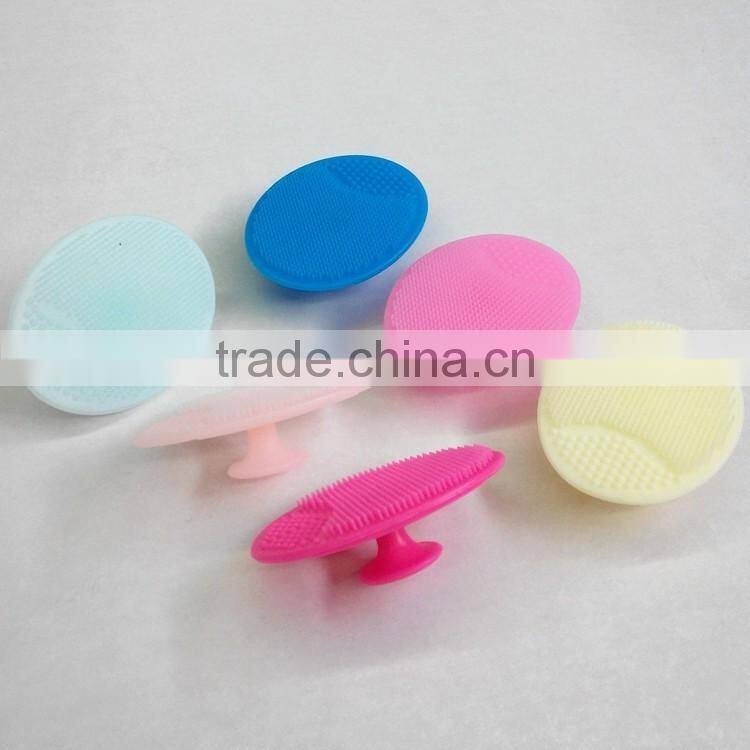 Factory silicone face cleaning brush high quality silicone facial brush