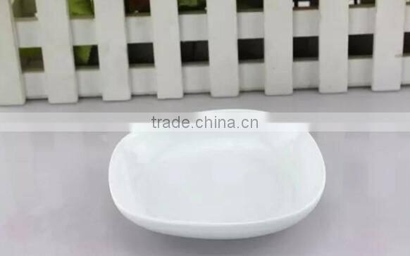 porcelain unique shape dinner plate