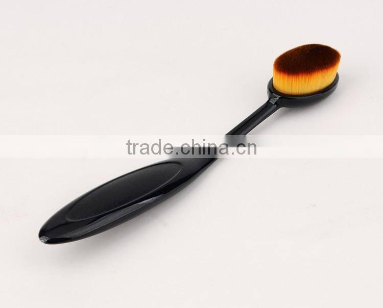 2016 Tooth Brush Liquid Foundation Finest Fiber CosmetIc Brush Oval Makeup Brush