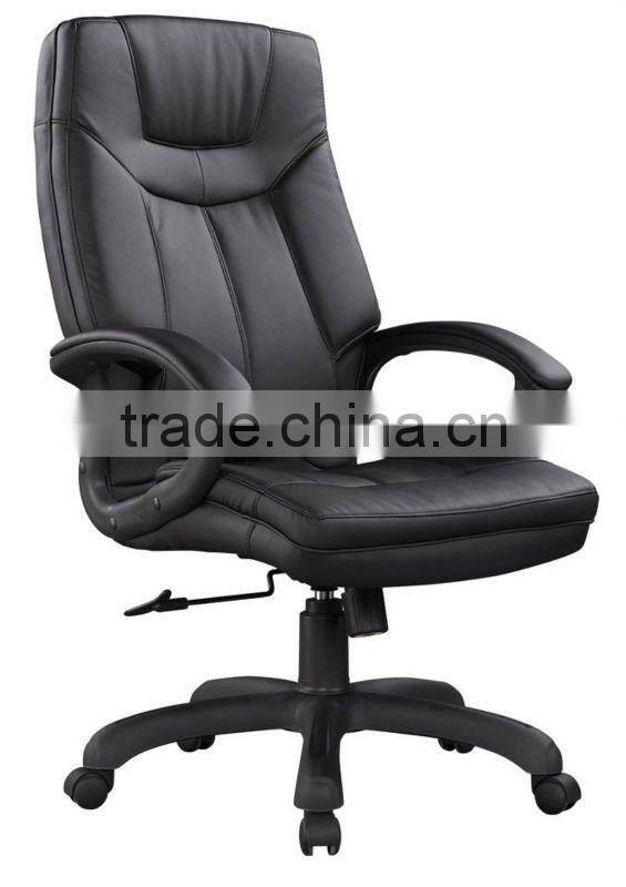 high bentwood leather swivel chair