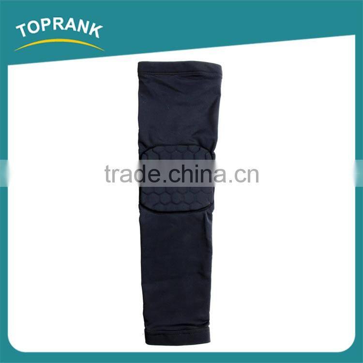 New design black elbow support pad compression cricket elbow sleeve