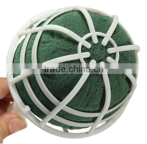 wholesale phenolic resin wet green flower foam with lace