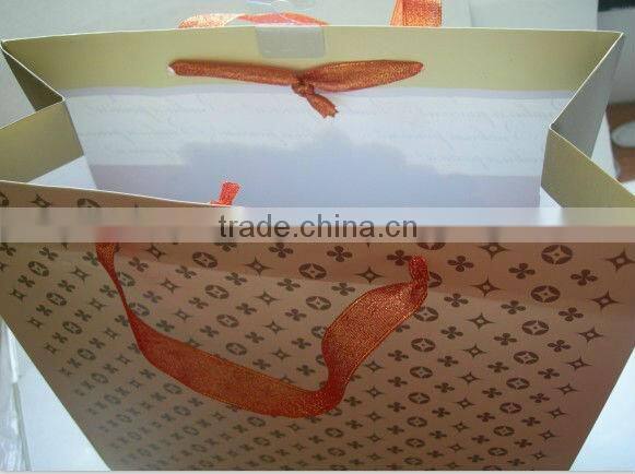 Good selling High quality log printed paper bag