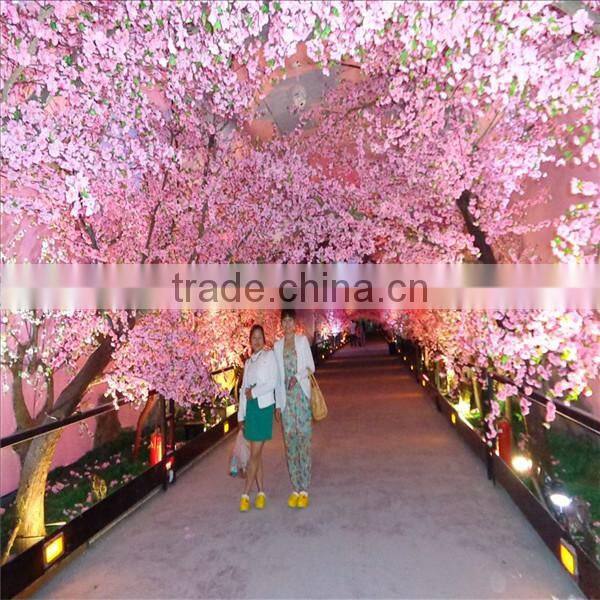 most popular table artificial mini cherry blossom tree fake cherry blossom tree