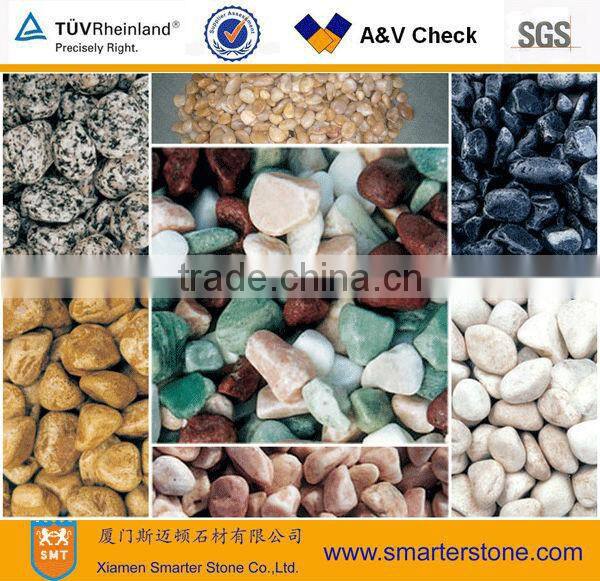 Multicolor Landscape Red Pebbles For Sales