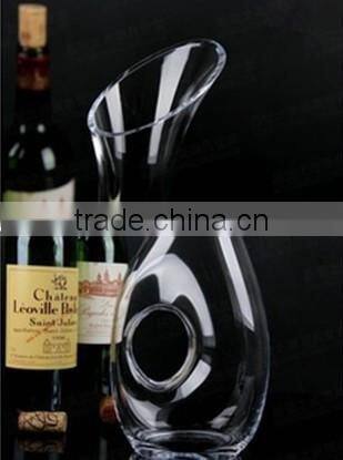 empty clear glass decanter bottles, Hot Selling Glass Decanter