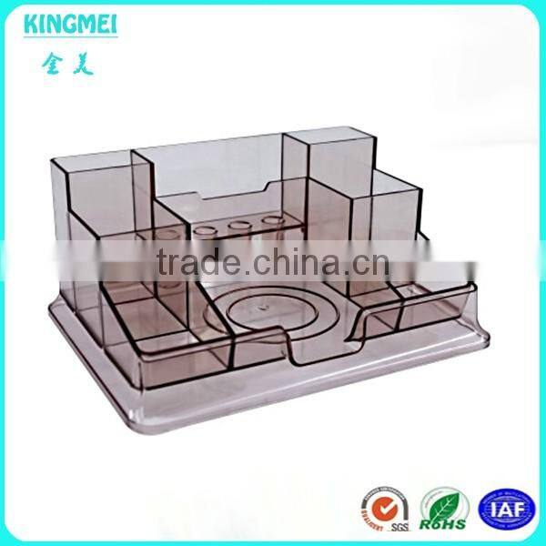 Cute Acrylic pencil box, round acrylic pen and pencil display holders,plexiglass tube pencil container