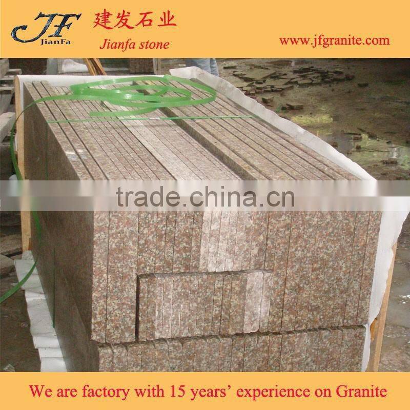 Popular Natural Stone Red g687 Granite Step