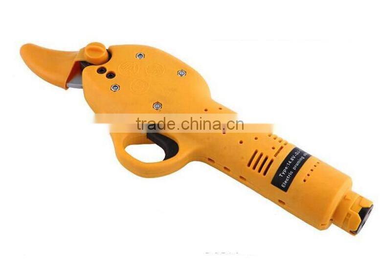 Wholesale portable battery pruning shears with high carbon steel blade