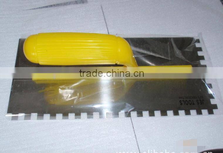 notched trowel