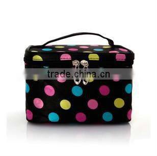 2013 fashion pot cosmetic bag for girls with polyester