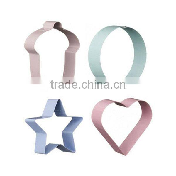 CC-0989 3-Piece Plastic handle pastry cutters/Cookie Tools