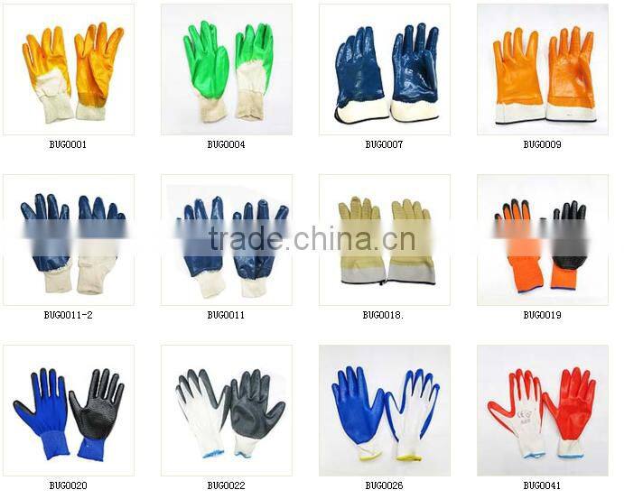 Protective Nitrile Coated Nylon Gloves Industrial Gloves