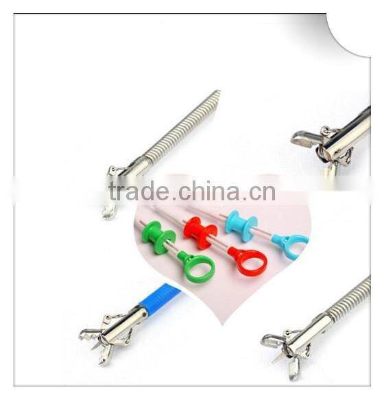 CE ISO 2.3mm Disposable Flexible Colonoscopy Alligator Tissue Sampling Biopsy Forceps