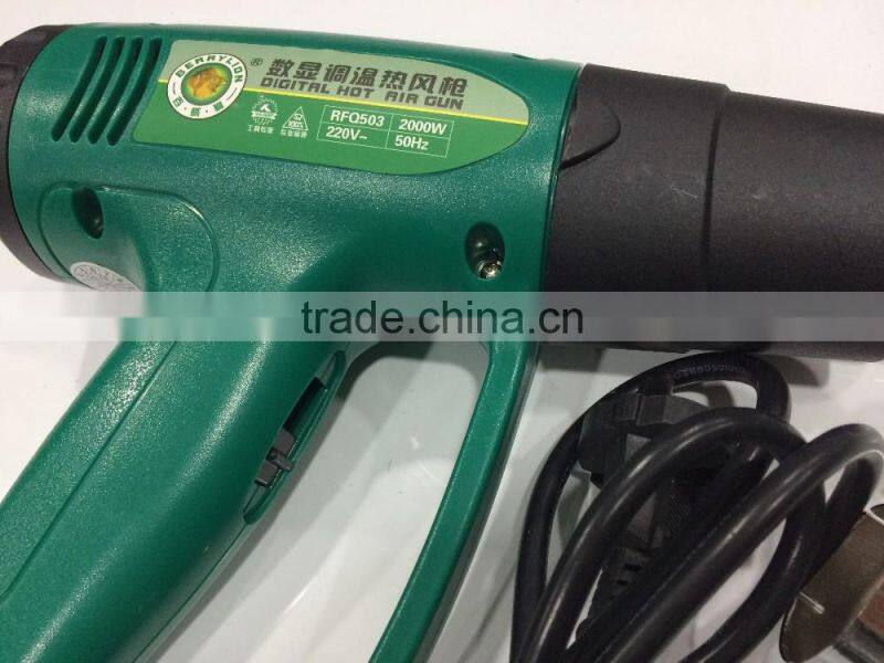 BERRYLION tools 2000w digital hot melt adhesive gun with LCD display