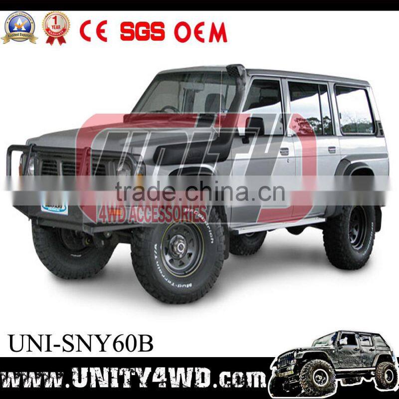 factory price 4x4 car snorkel for PATROL Y61C