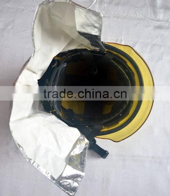 2016 New design RED RMK-LB Korean Fire Proof Fire Resistant Fire Fighting Helmet for Firefighter