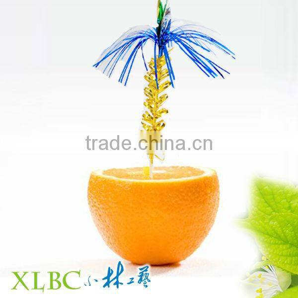 party items Three leaf flower ass craft picks