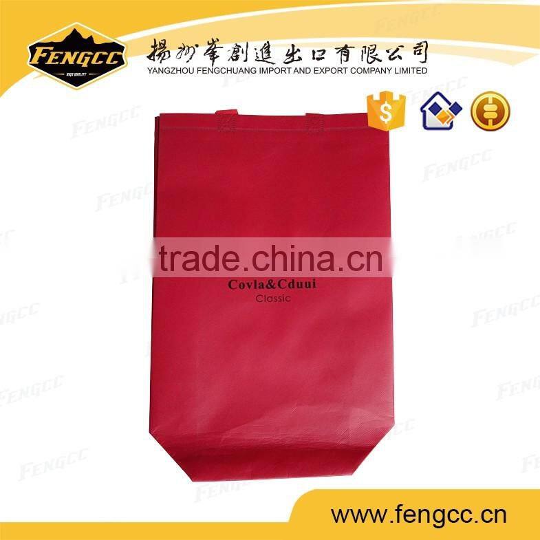 Cheap flat no botton non woven shopping bag for heat sealed craft