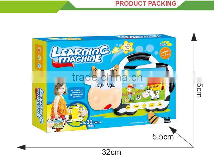Children educational russian educational toys story machine