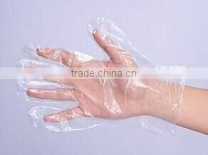 Disposable Long PE Sleeve Veterinarian Glove orange