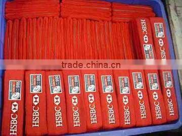 custom sports wristbands with woven label