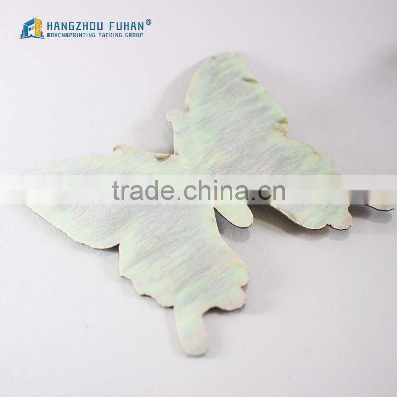 China Supplier Custom Butterfly Woven Patches