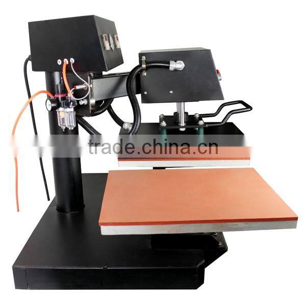 Dual twin pnuematic heat press machine manufacturer distributor