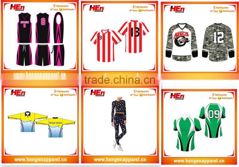 New design custom design sublimated volleyball jersey quick dry/volleyball training equipment